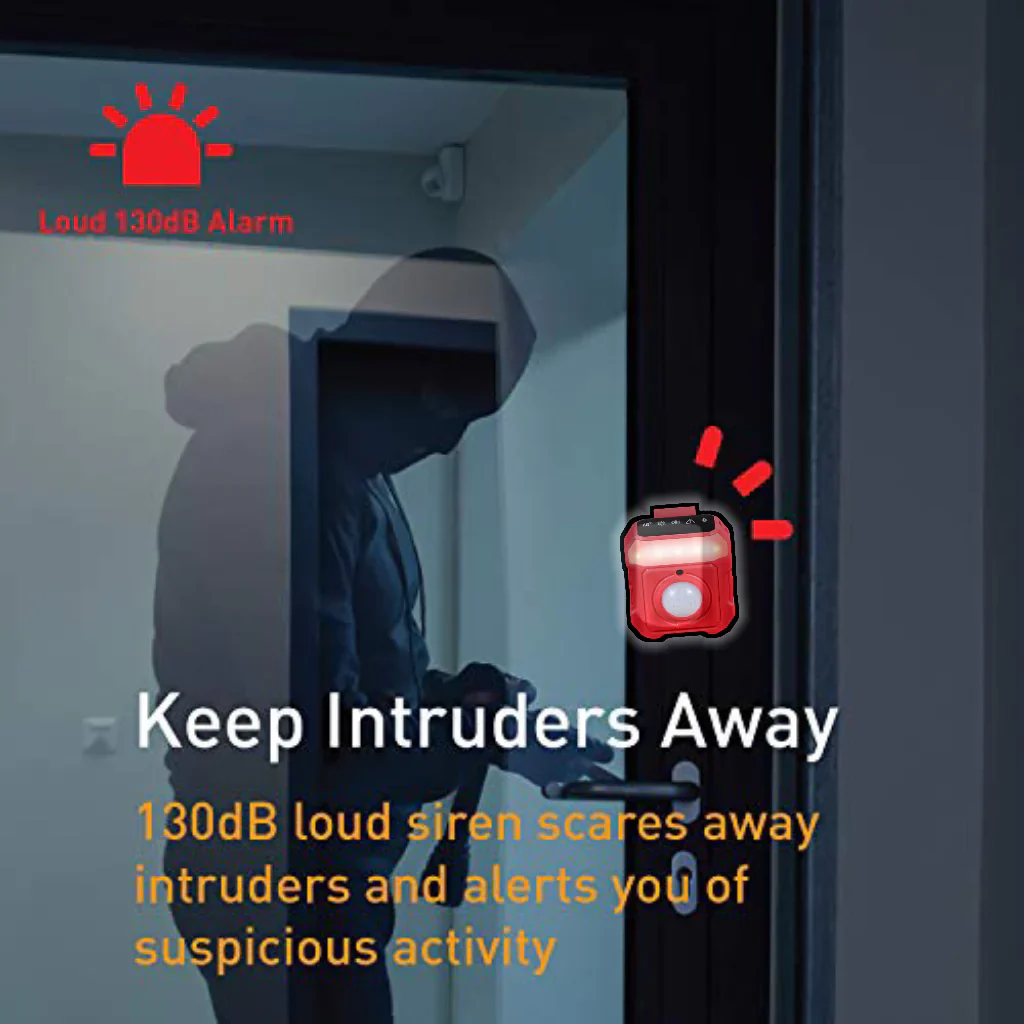 7-in-1 Multi-Functional Personal Alarm: Ultimate Safety for Dog Walks (Grey) - Image 15