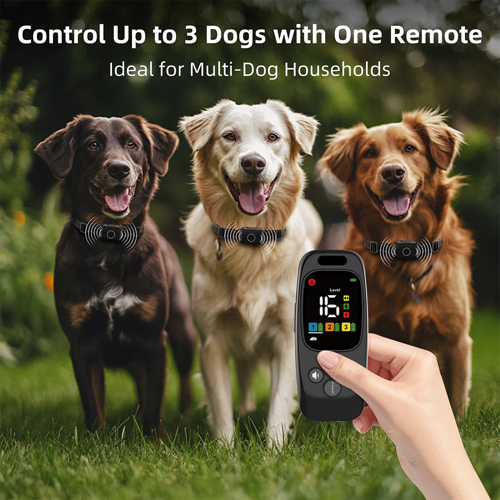 Barktec 2-in-1 Anti-Bark and Remote Training Collar - Image 4