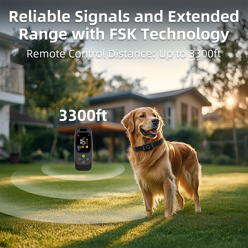 Barktec 2-in-1 Anti-Bark and Remote Training Collar - Image 5