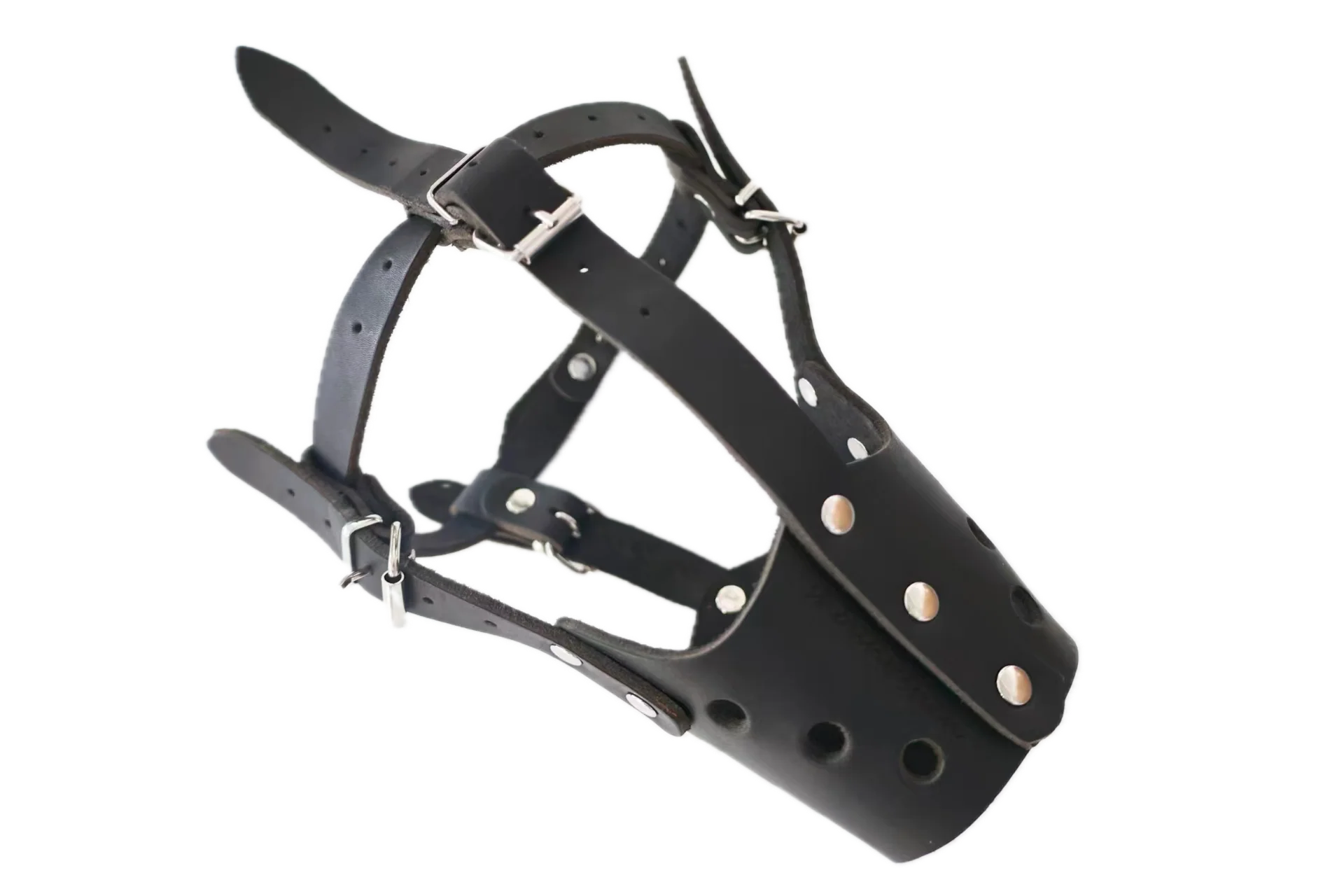 Barktec Anti-barking Leather Dog Muzzle - Image 3
