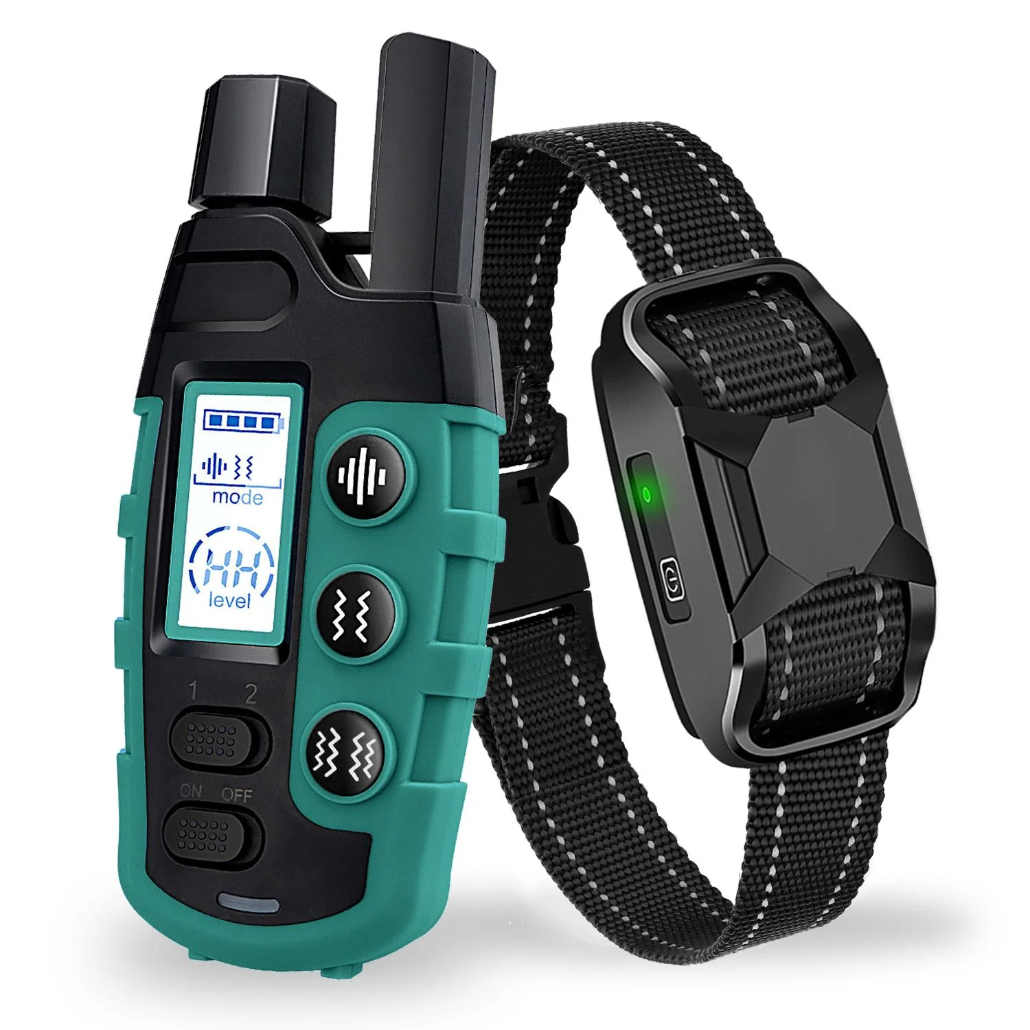 Barktec No-Shock Remote Training Collar with Beep Ultra-Strong Vibration - Image 5
