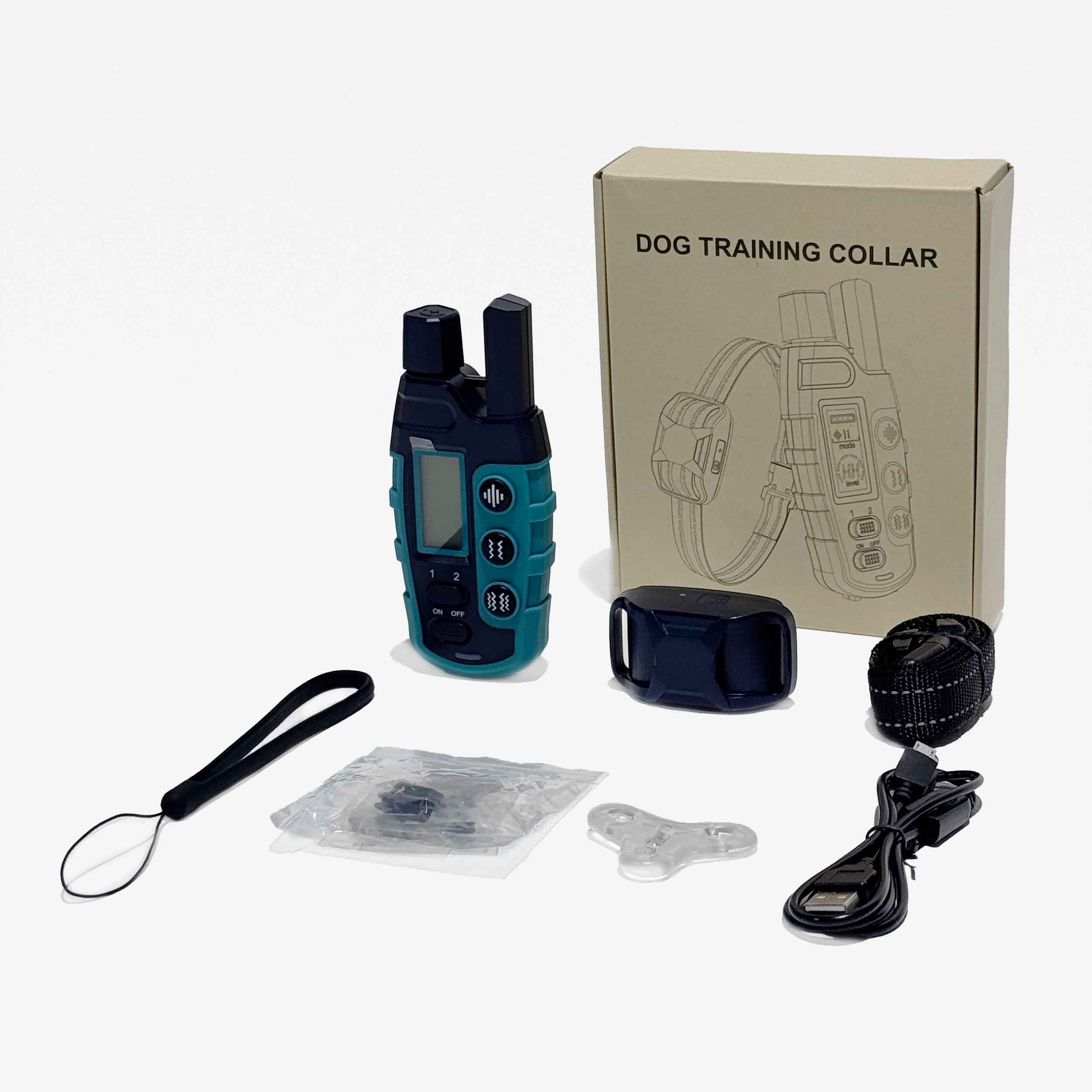 Barktec No-Shock Remote Training Collar with Beep Ultra-Strong Vibration - Image 7