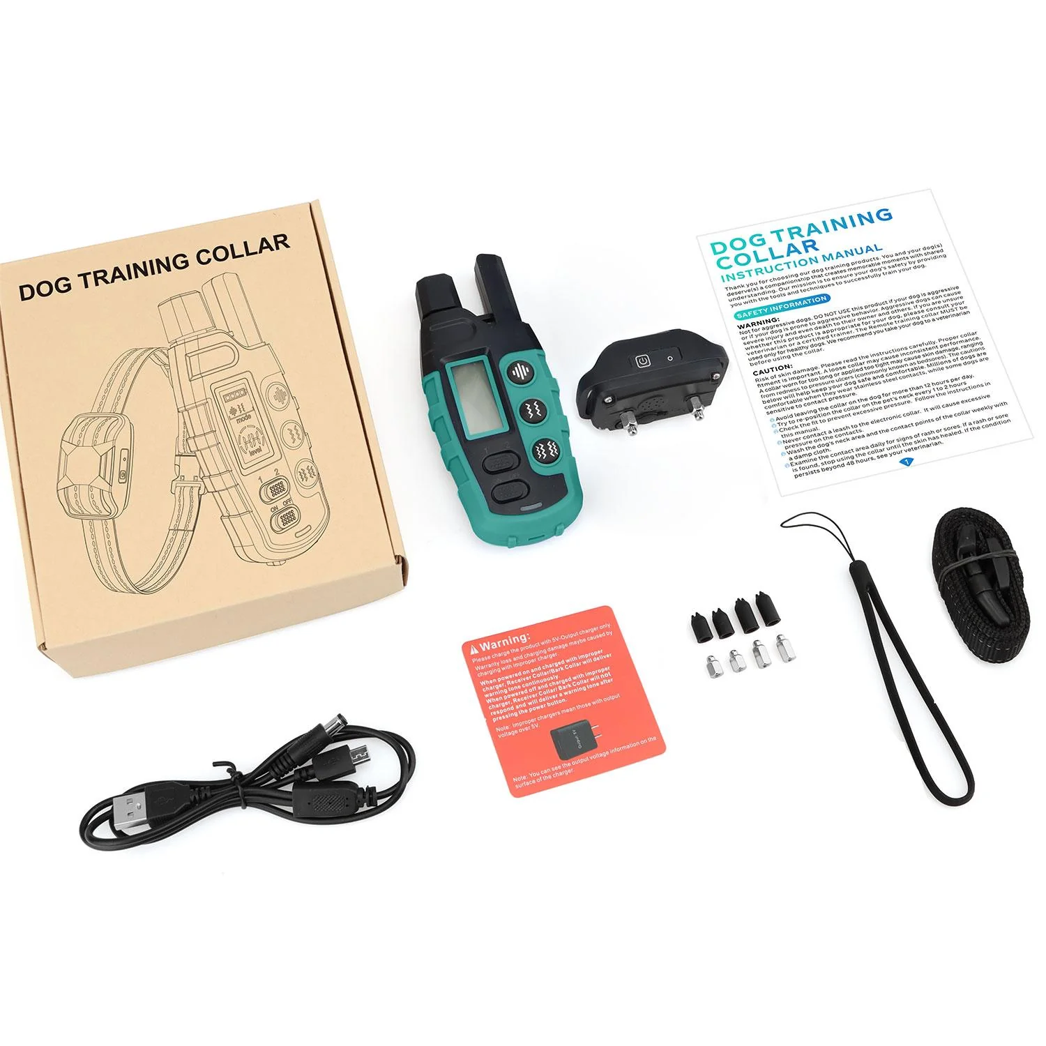 Barktec No-Shock Remote Training Collar with Beep Ultra-Strong Vibration - Image 8