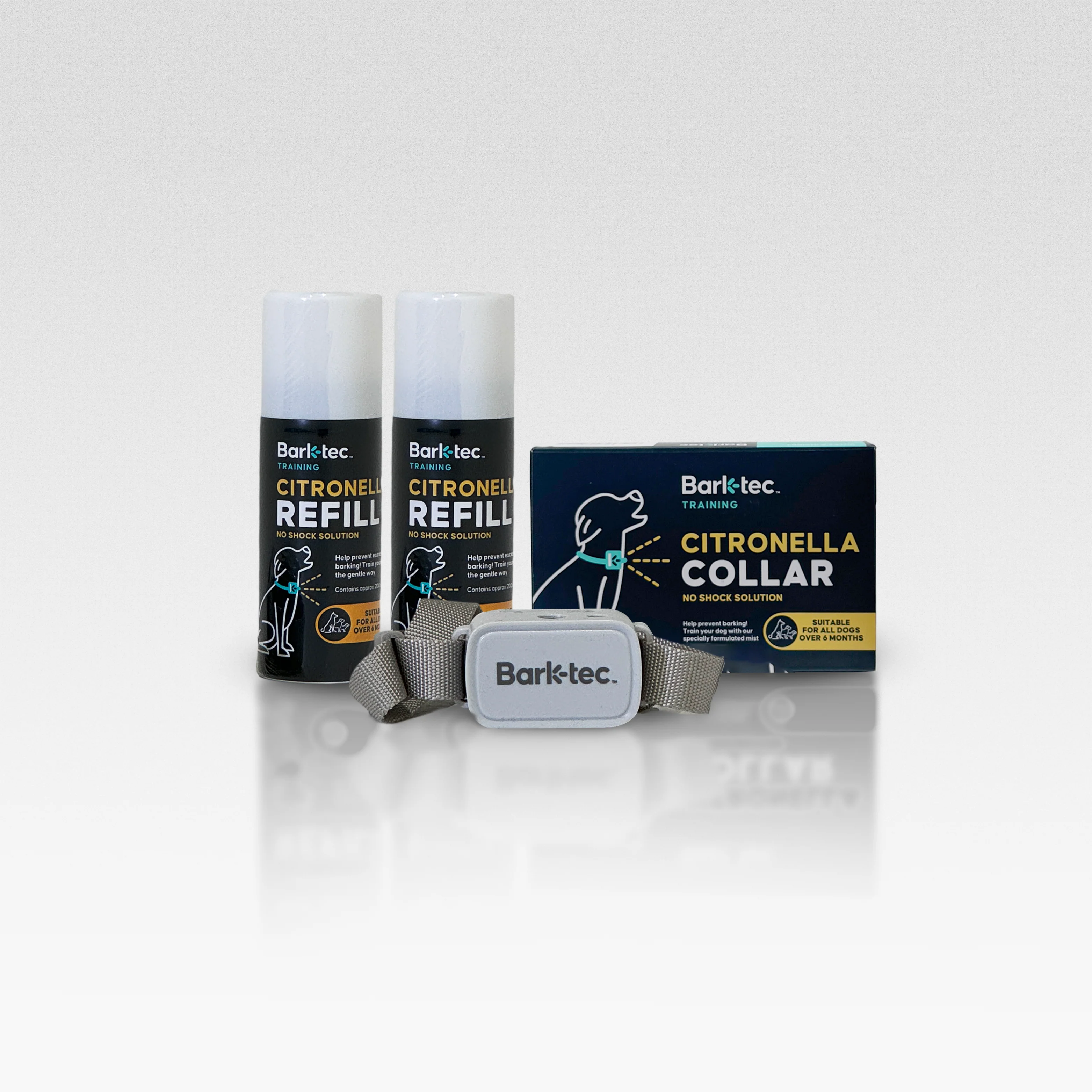 Barktec Rechargeable Sound & Citronella Spray Collar Ultimate Kit - Image 8