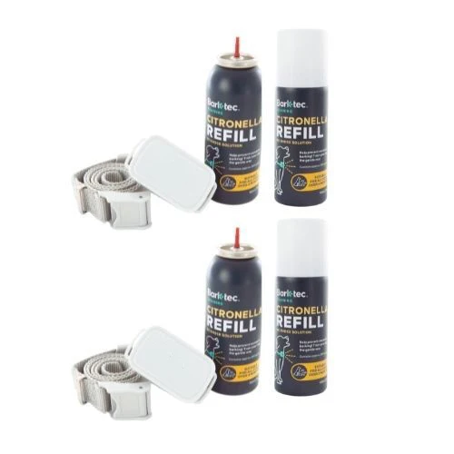 Barktec Rechargeable Sound & Citronella Spray Collar for 2 Dogs - Image 6