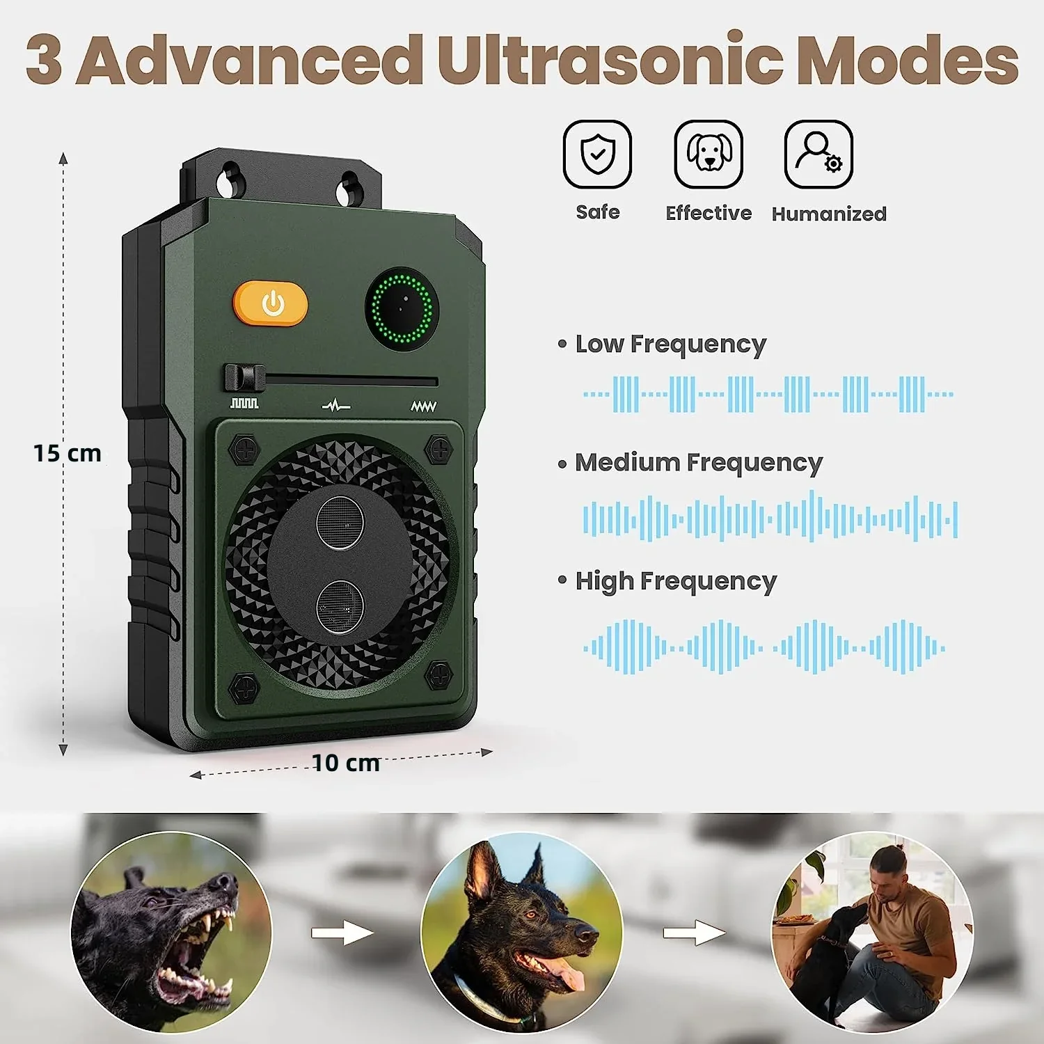 Barktec Ultimate Ultrasonic Bark Control Training Kit Combo - Image 4