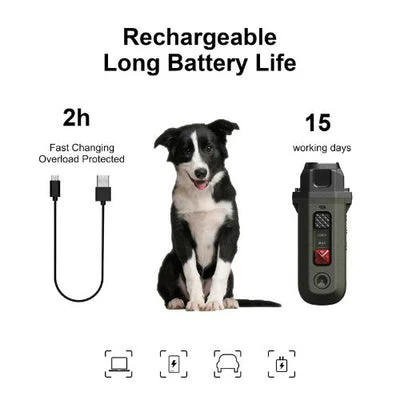 Barktec BTU10 Handheld Ultrasonic Dog Training Anti-Bark Device - Image 6