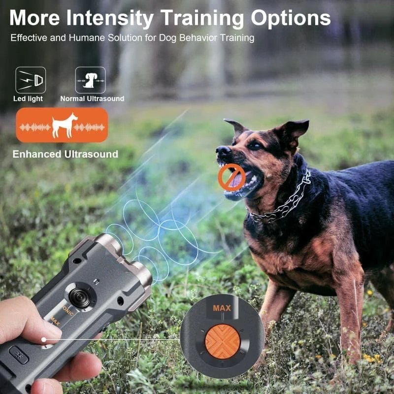 Barktec Handheld Ultrasonic Dog Training Anti-Bark Device - Upgrade - Image 7