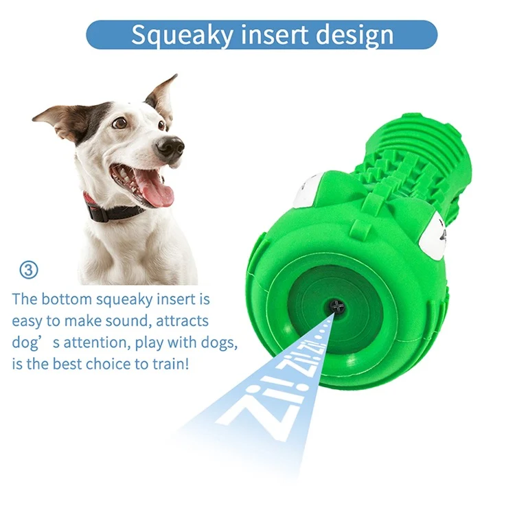 Tough & Squeaky Crocodile Dog Toy - Image 15