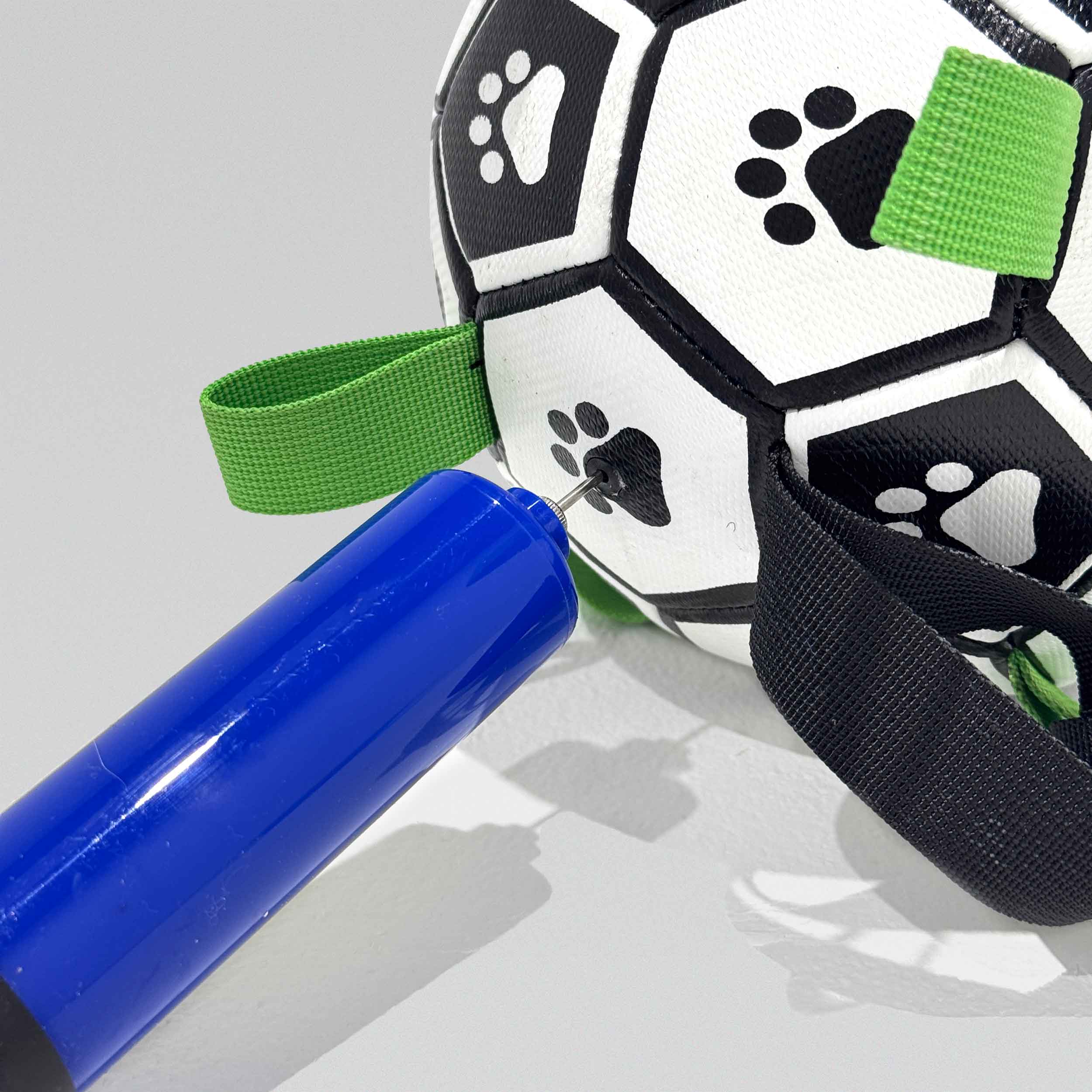 Interactive Dog Soccer Ball With Tabs - Large - Image 3