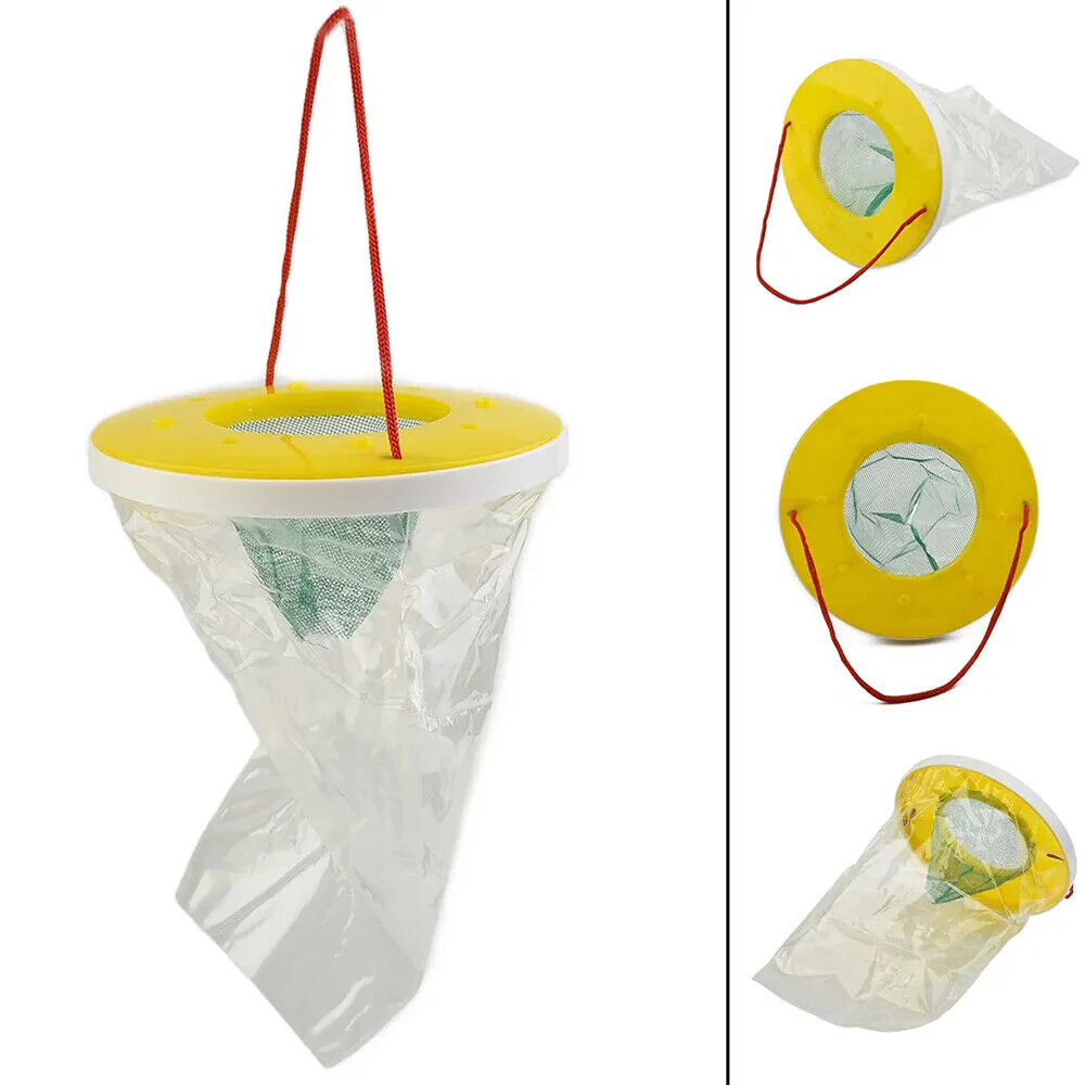 PestGuard Outdoor Non-Toxic Disposable Big Bag Fly Trap - Image 3