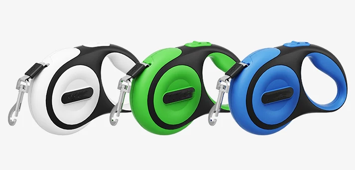 Gramophone Retractable Dog Leash With Light - Green - Image 13