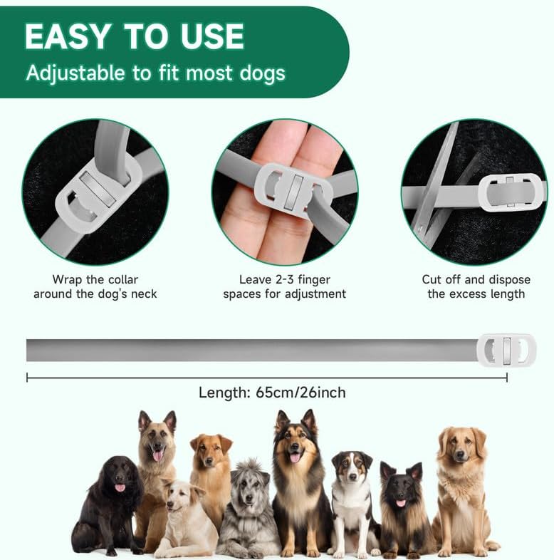 Grey Pest Repellent Collar - 2 pack - Image 8
