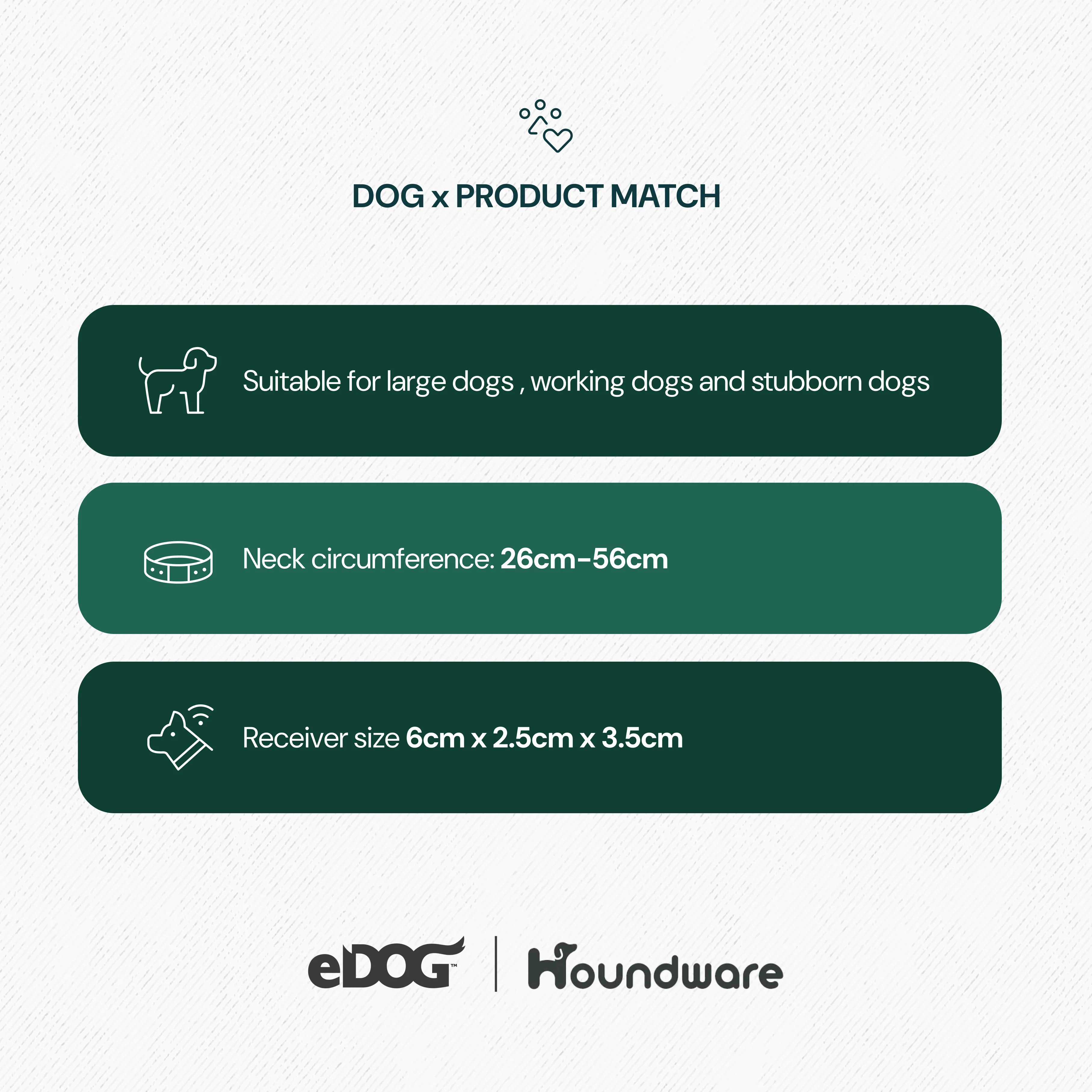 Houndware HW900 Wetland Waterproof Outdoor Remote Dog Training Collar-For Stubborn Dog - Image 3