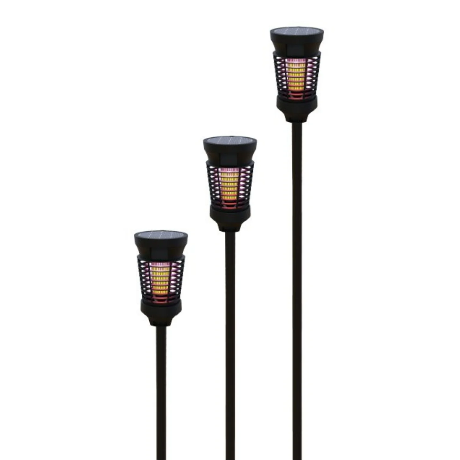 PestGuard Indoor & Outdoor Insect Killer Torch with Electric Grid with Solar Panel 30-50 m2 - Image 5