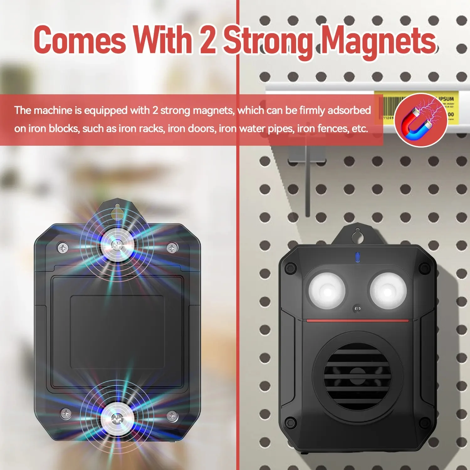 PestGuard Magnetic Ultrasonic Rodent Repeller - Image 5