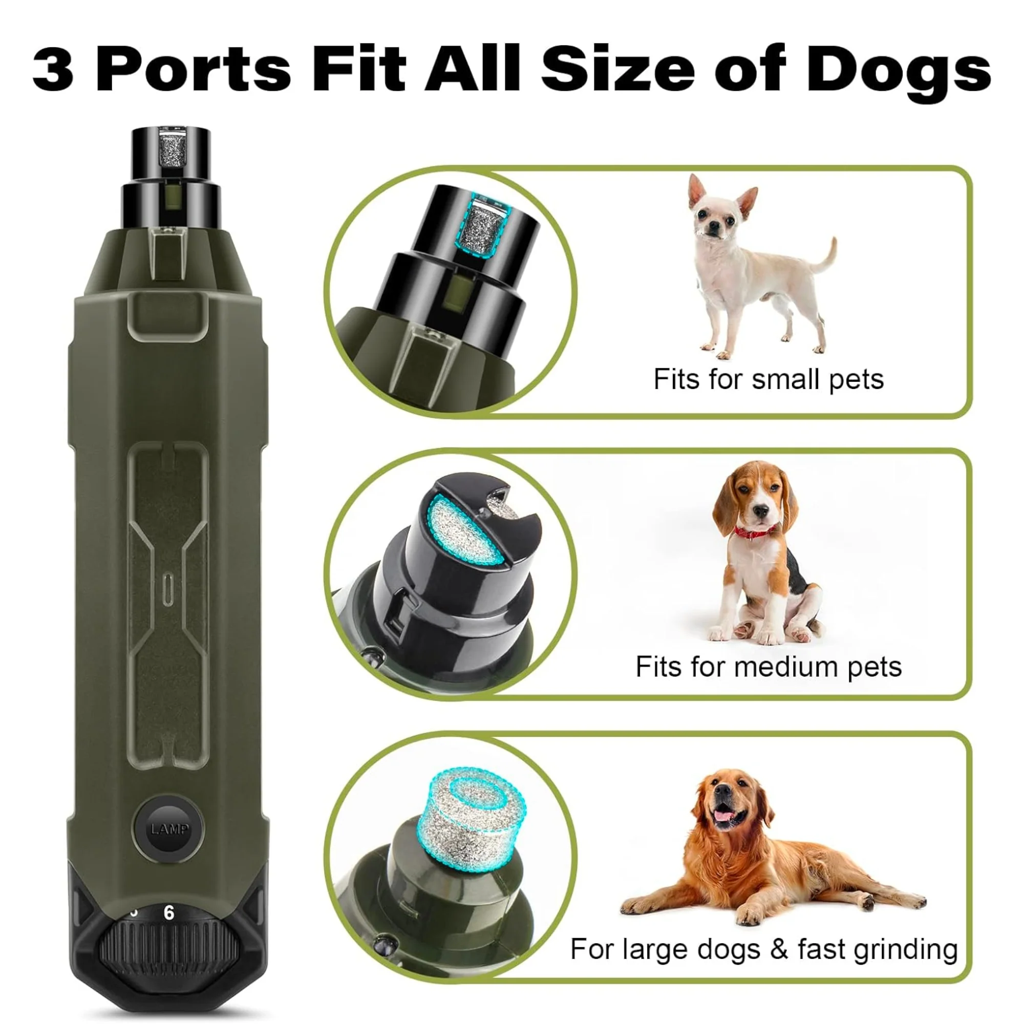 Groom 'n Go Pet Nail Grinder (7000 to 12000 RPM) - Image 5