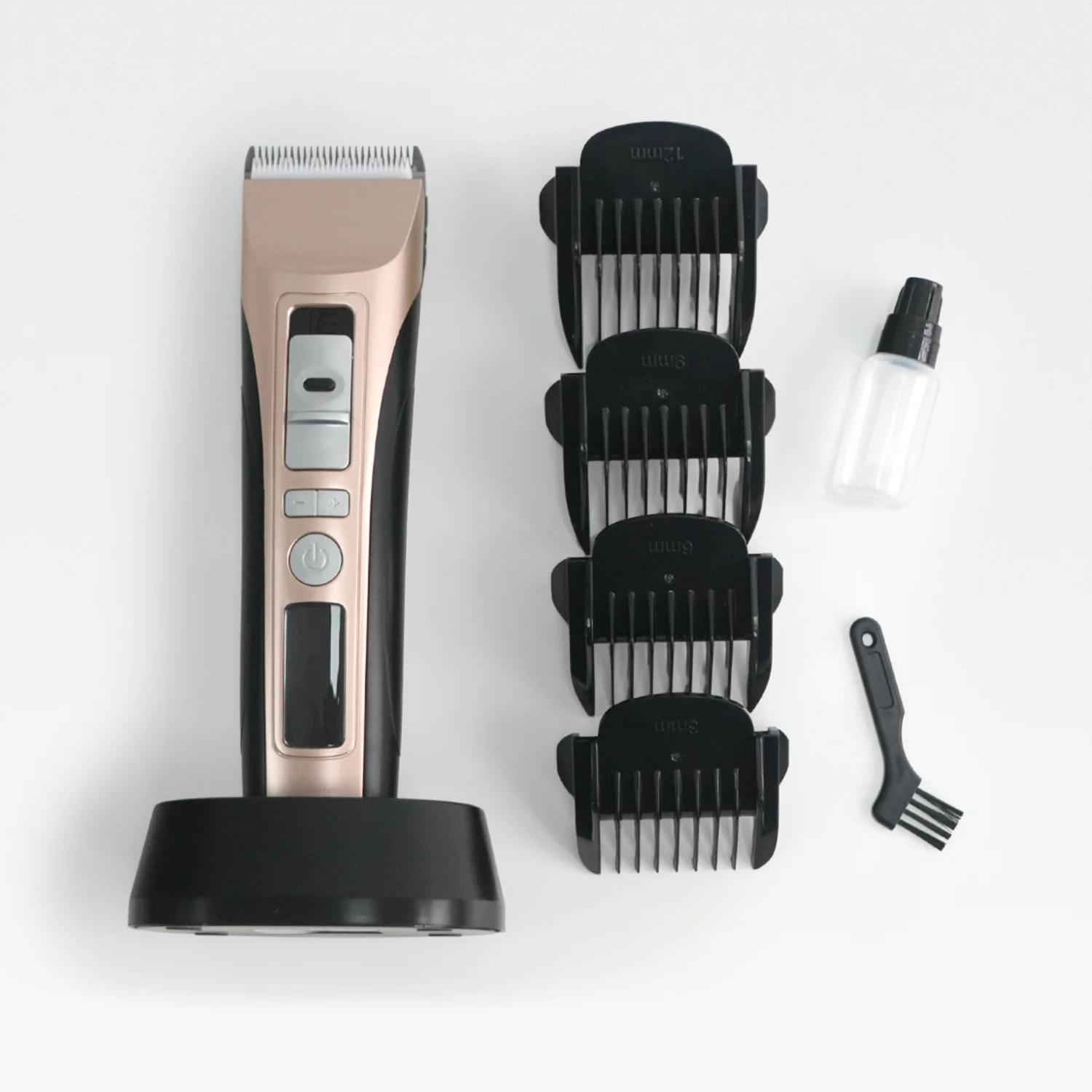Premium Rechargeable Dog Grooming Clippers – Gold - Image 4