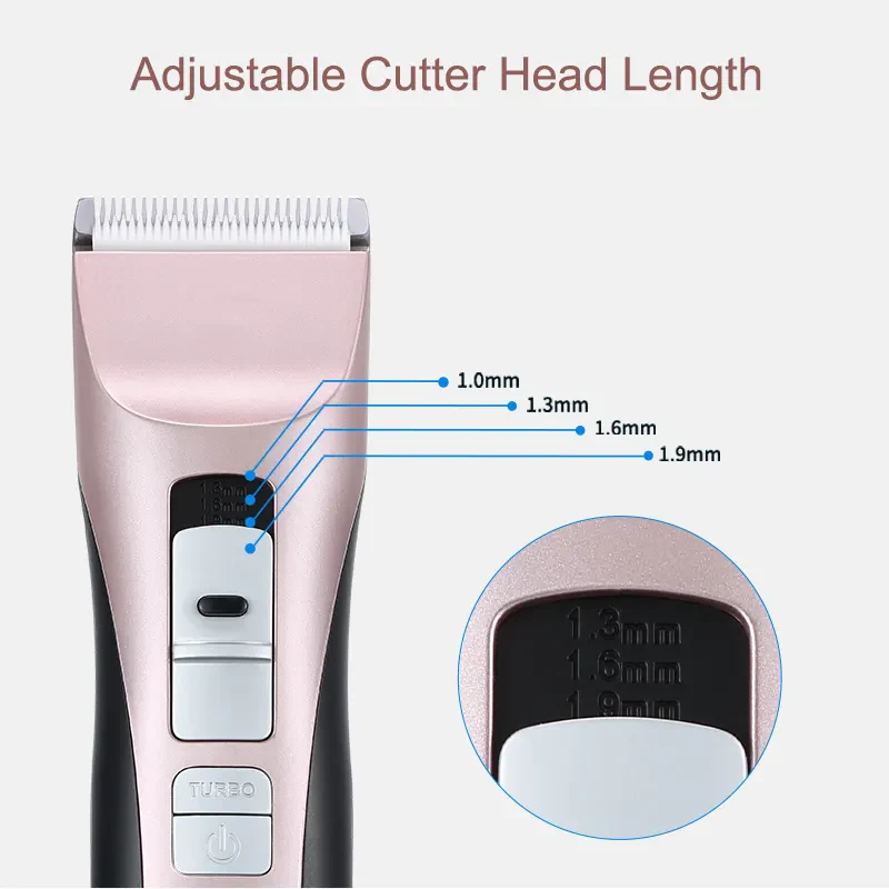 Professional Pet Clipper for Dogs  - Silver - Image 15