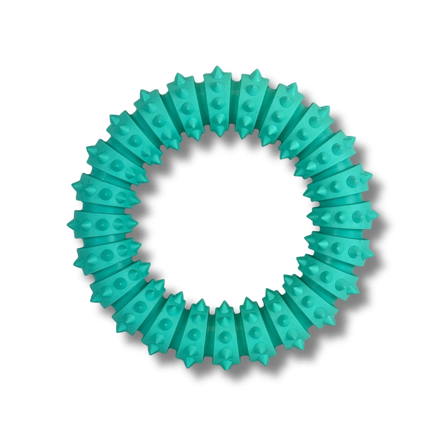 K9 Rubber Dental Dog Ring Toy - Large (15CM) - Image 4