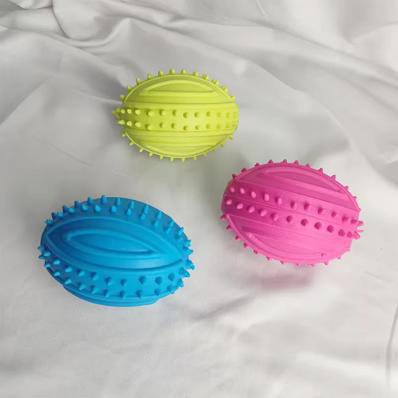 Rubber Dog Ball – Tough & Interactive Chew Toy - Image 4
