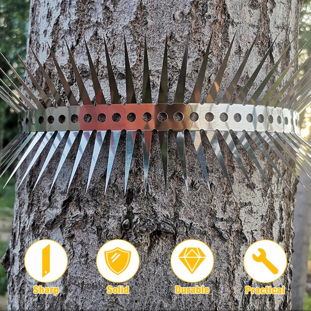 The Blockade Spikes - 100cm Stainless Steel Spikes for Possums, Birds & Cats - Image 3