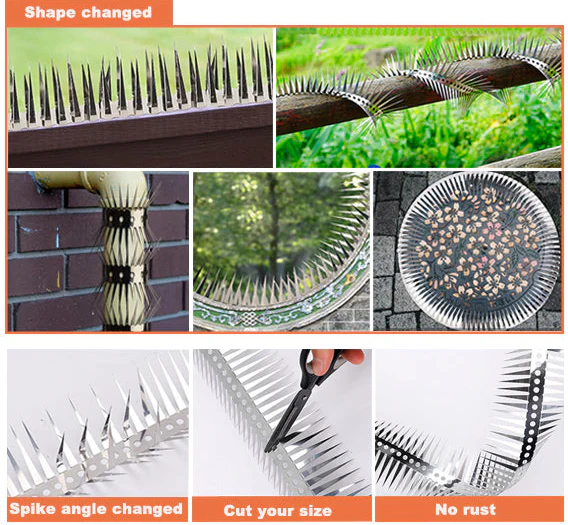 The Blockade Spikes - 100cm Stainless Steel Spikes for Possums, Birds & Cats - Image 8